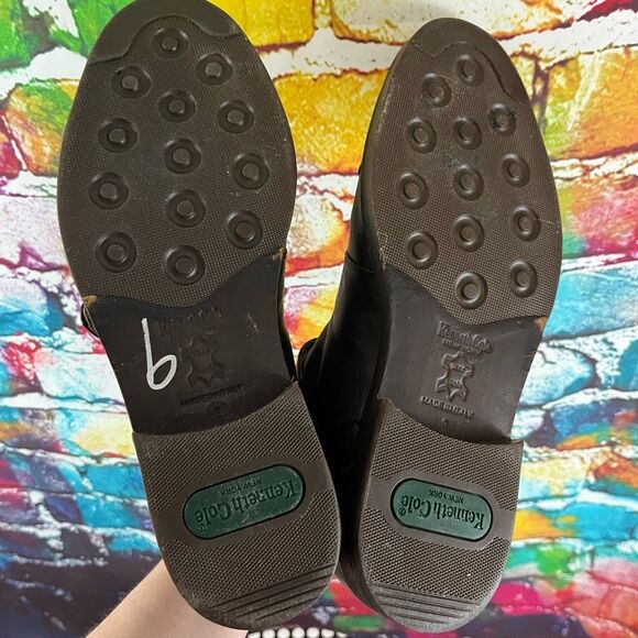 Kenneth Cole New York Double Monk Strap Brown Leather Boots Size 9 Made in Italy - Picture 6 of 8